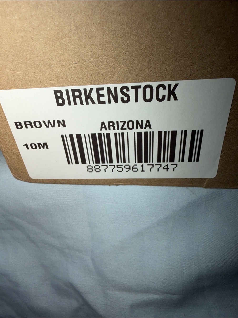 Birkenstock Arizona Two-Strap Sandal - Dark Brown with Copper Buckles - Picture 7 of 7